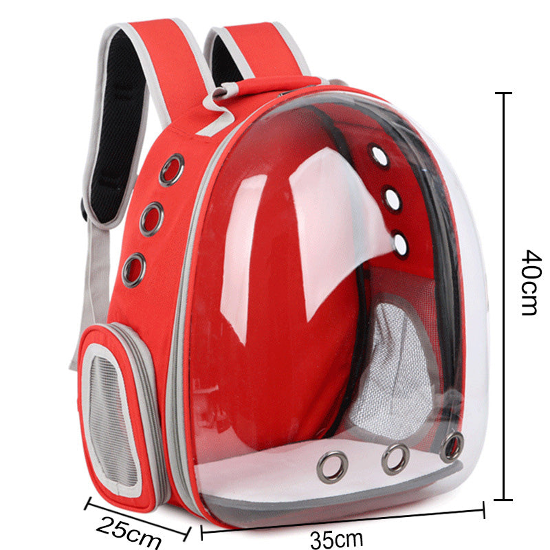 Explorer Clear Pet Capsule Backpack