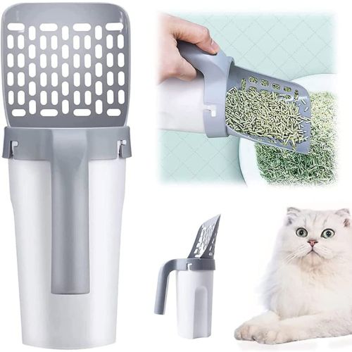 No-Spill Cat Litter Cleaning System